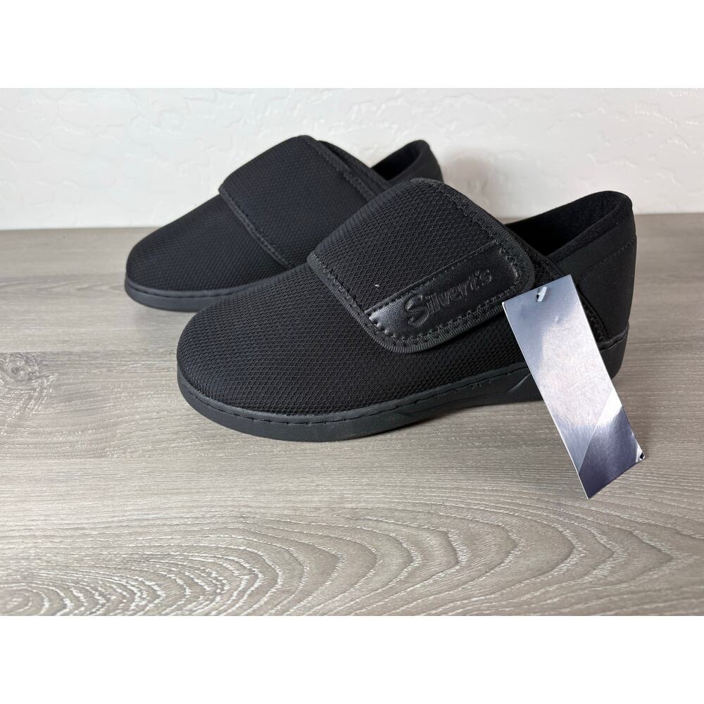 Silvert's Women’s Black Hook Loop Shoes Size 6 Extra Wide- NWT